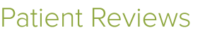 Patient Reviews